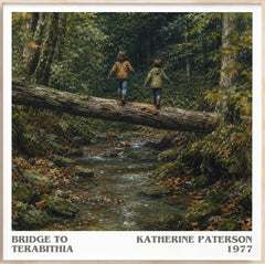 Bridge to Terabithia Literary Art Print by Katherine Paterson