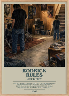 Rodrick Rules Bookish Wall Art by Jeff Kinney