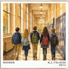 Wonder Literary Art Print by R.J. Palacio
