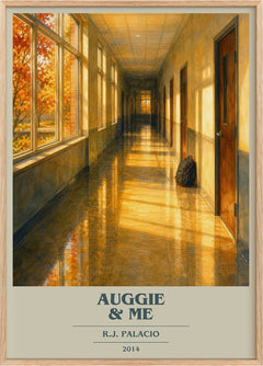 Auggie & Me Book Cover Poster by R.J. Palacio