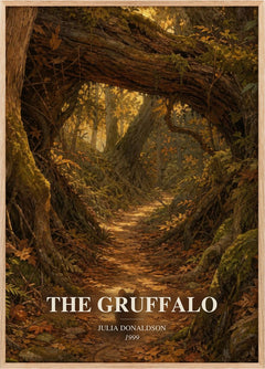 The Gruffalo Book Watercolour Illustration by Julia Donaldson