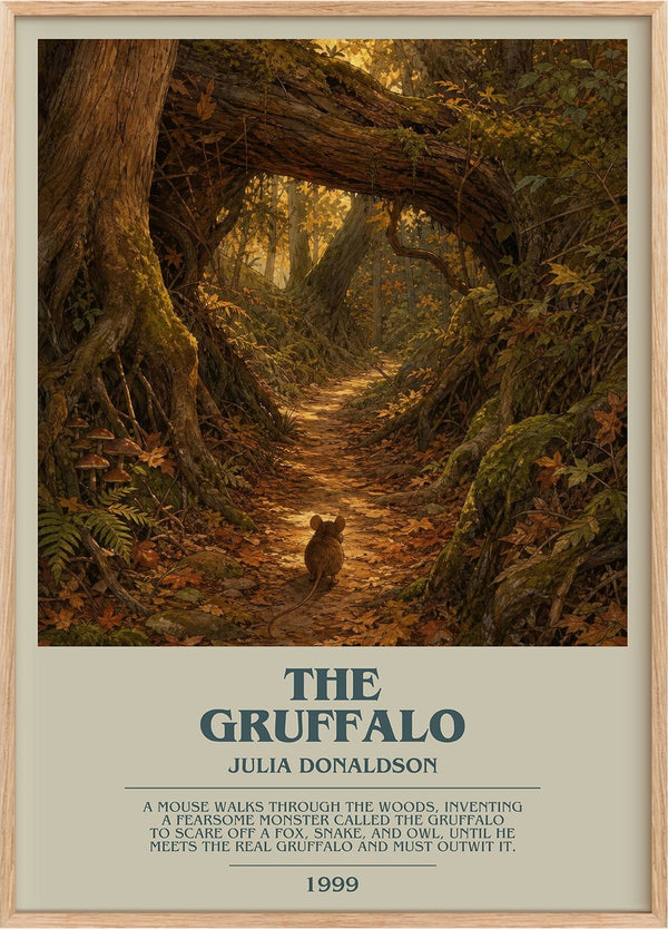 The Gruffalo Bookish Wall Art by Julia Donaldson