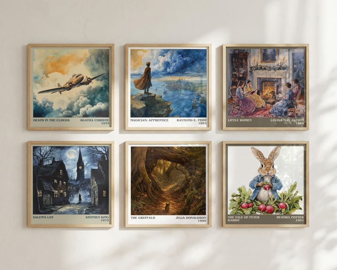 The Gruffalo literary art print colour and style options – Julia Donaldson book art