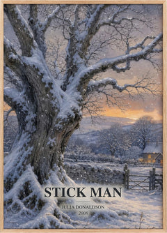 Stick Man Book Watercolour Illustration by Julia Donaldson