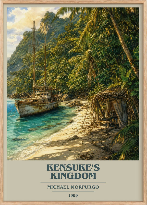 Kensuke's Kingdom Book Cover Poster by Michael Morpurgo