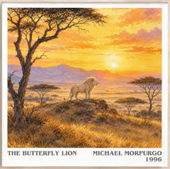 The Butterfly Lion Literary Art Print by Michael Morpurgo