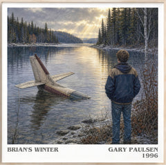 Brian's Winter Literary Art Print by Gary Paulsen