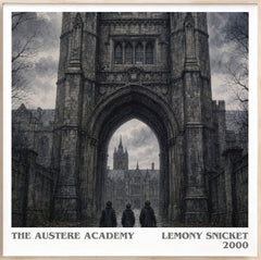 The Austere Academy Literary Art Print by Lemony Snicket
