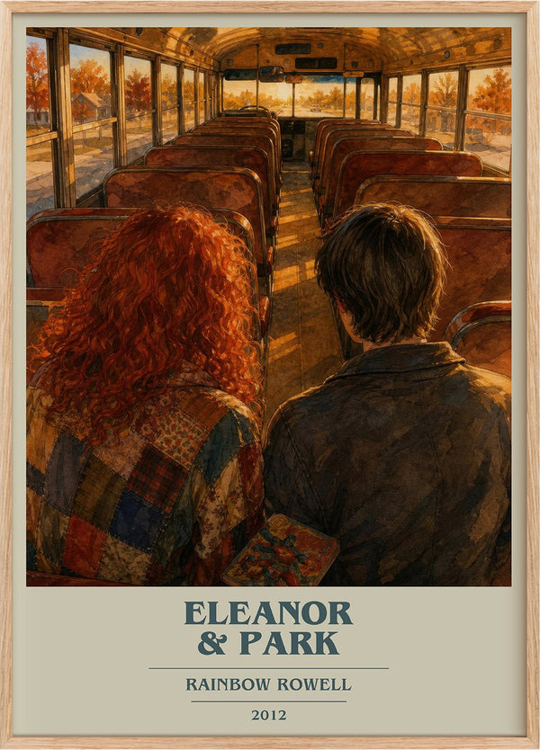 Eleanor & Park Book Cover Poster by Rainbow Rowell