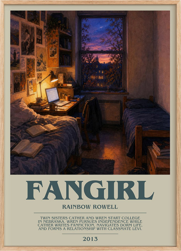 Fangirl Bookish Wall Art by Rainbow Rowell