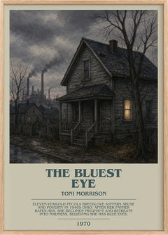The Bluest Eye Bookish Wall Art by Toni Morrison