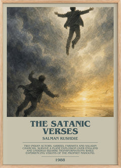 The Satanic Verses Bookish Wall Art by Salman Rushdie