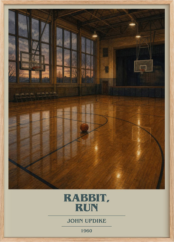 Rabbit, Run Book Cover Poster by John Updike