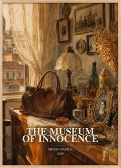 The Museum of Innocence Book Watercolour Illustration by Orhan Pamuk