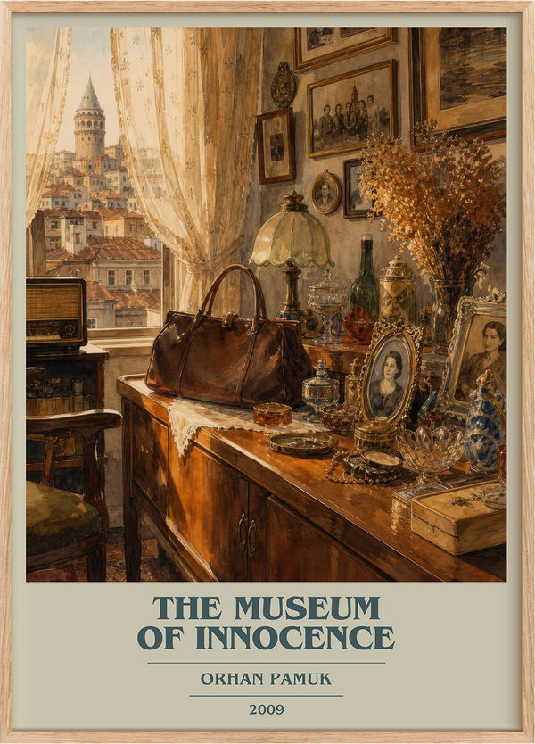 The Museum of Innocence Book Cover Poster by Orhan Pamuk