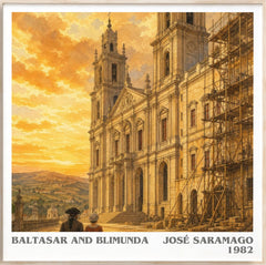 Baltasar and Blimunda Literary Art Print by José Saramago