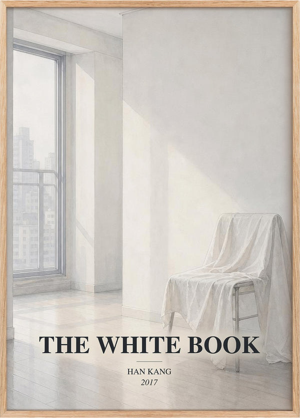 The White Book Book Watercolour Illustration by Han Kang