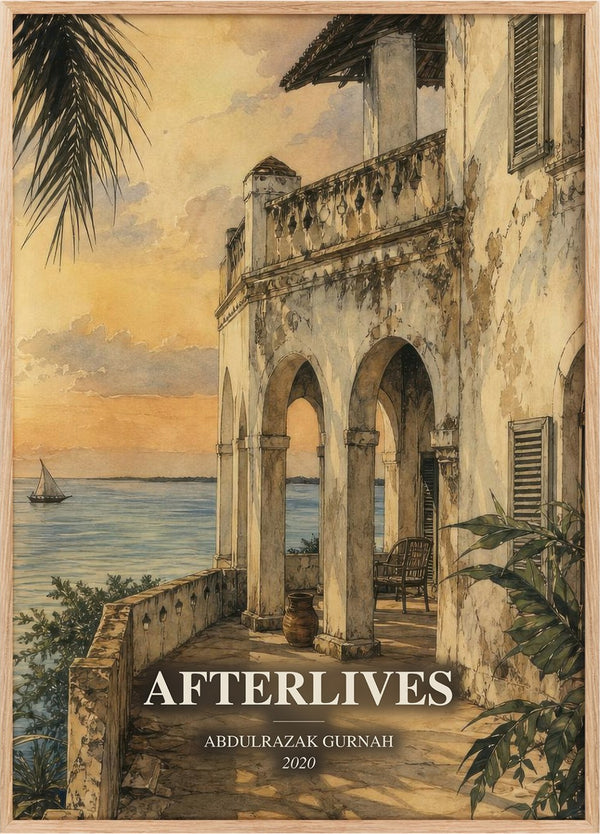 Afterlives Book Watercolour Illustration by Abdulrazak Gurnah