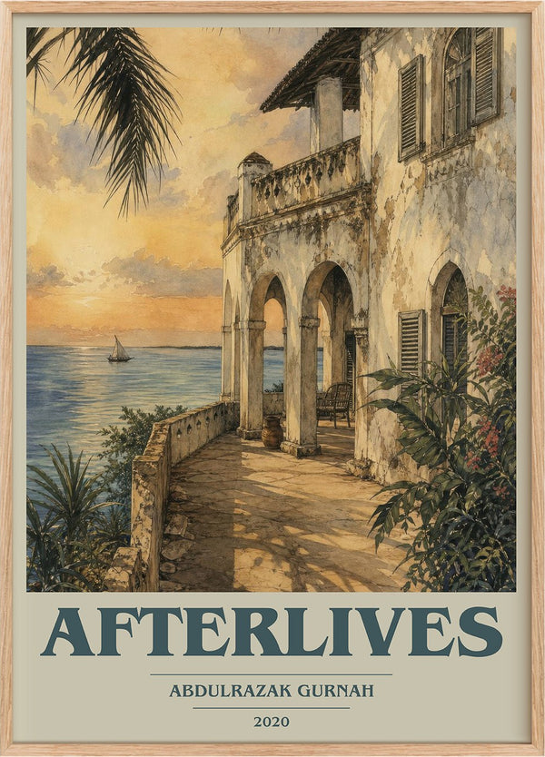 Afterlives Book Cover Poster by Abdulrazak Gurnah