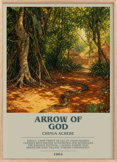 Arrow of God Bookish Wall Art by Chinua Achebe
