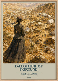 Daughter of Fortune Book Cover Poster by Isabel Allende