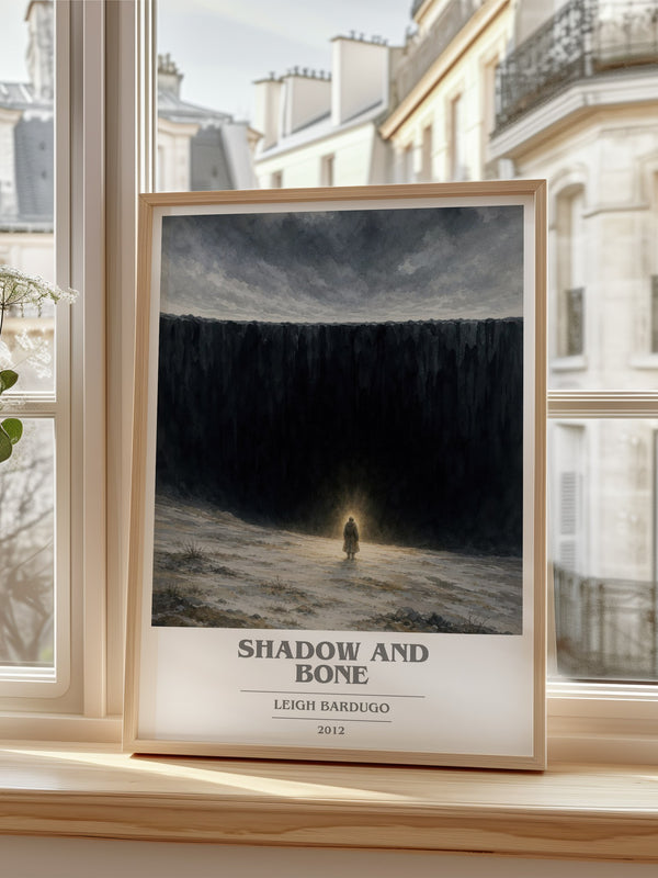 Shadow and Bone book cover poster colour and style options – Leigh Bardugo book art