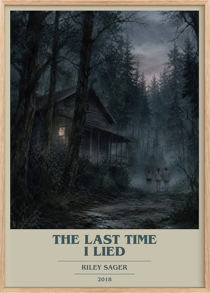 The Last Time I Lied Book Cover Poster by Riley Sager
