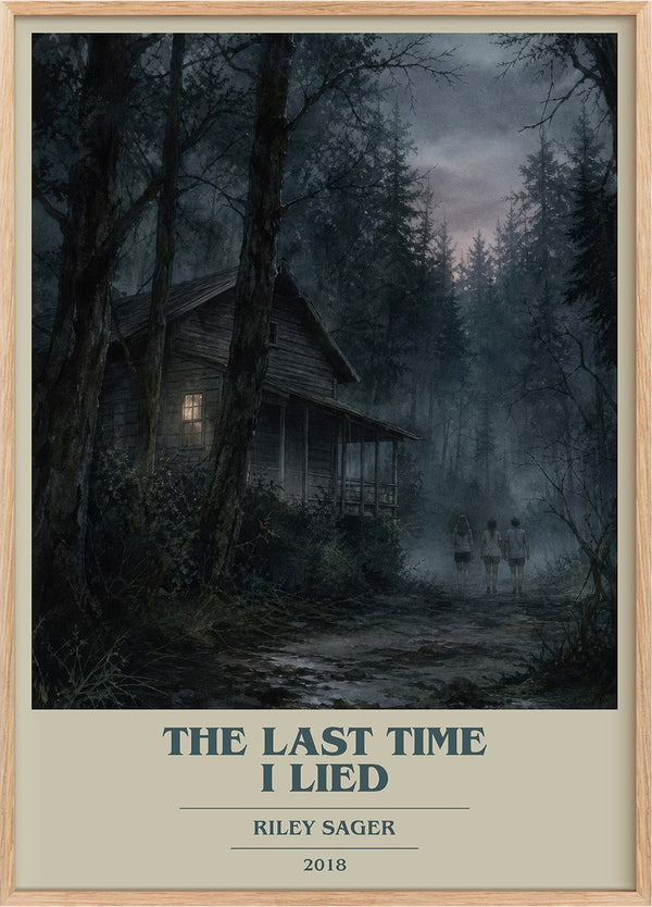 The Last Time I Lied Book Cover Poster by Riley Sager