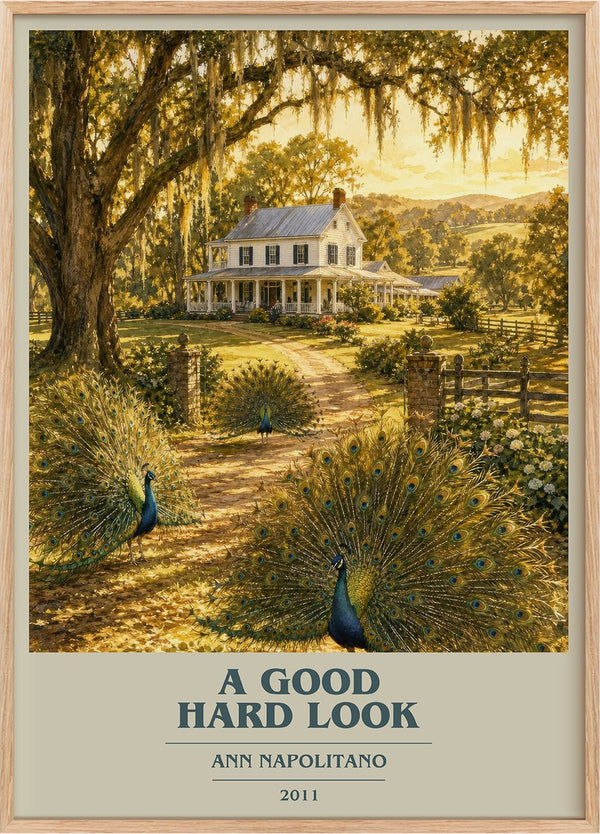 A Good Hard Look Book Cover Poster by Ann Napolitano