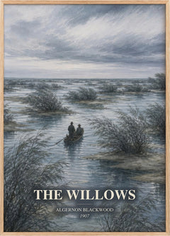 The Willows Book Watercolour Illustration by Algernon Blackwood