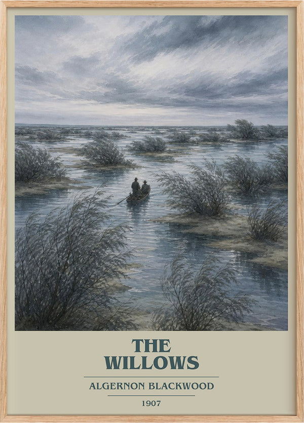 The Willows Book Cover Poster by Algernon Blackwood
