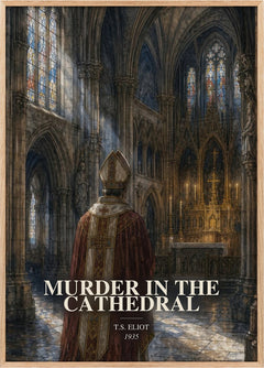 Murder in the Cathedral Book Watercolour Illustration by T.S. Eliot