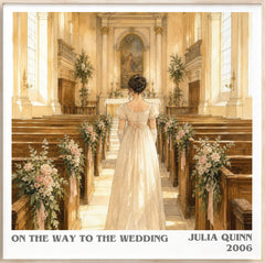 On the Way to the Wedding Literary Art Print by Julia Quinn