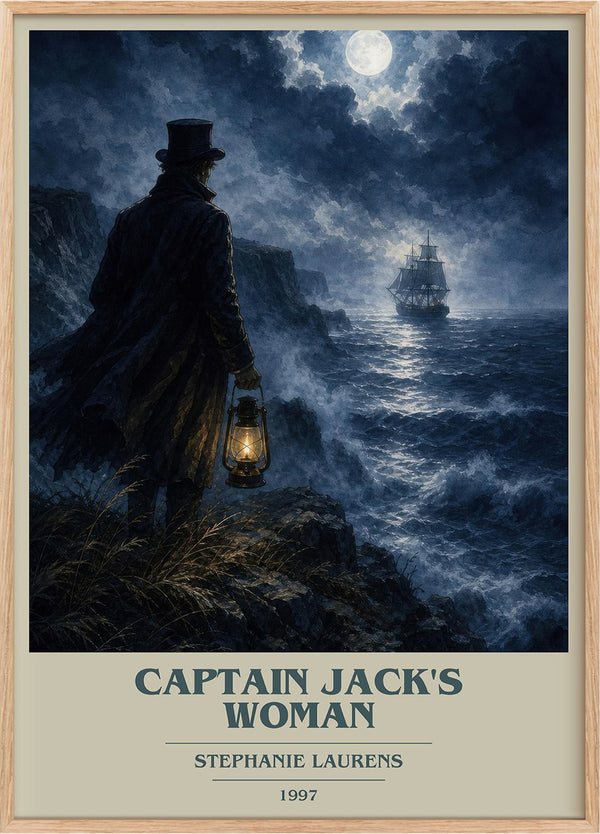 Captain Jack's Woman Book Cover Poster by Stephanie Laurens