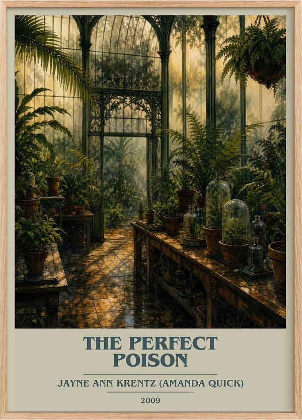 Perfect Poison Book Cover Poster by Jayne Ann Krentz (Amanda Quick)
