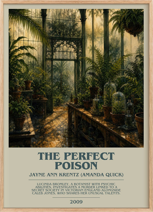 The Perfect Poison Bookish Wall Art by Jayne Ann Krentz (Amanda Quick)