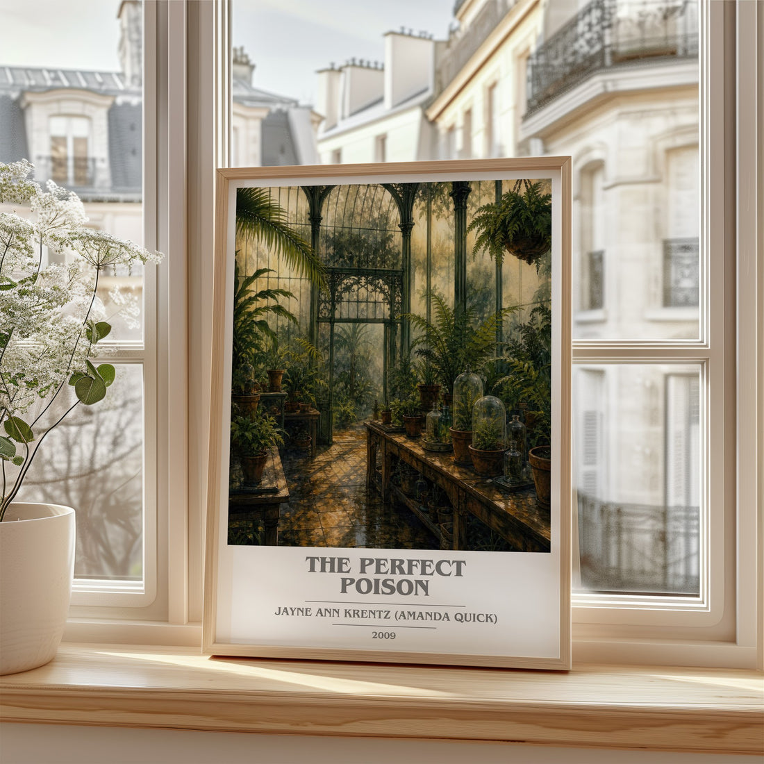 The Perfect Poison book cover poster colour and style options – Jayne Ann Krentz (Amanda Quick) book art
