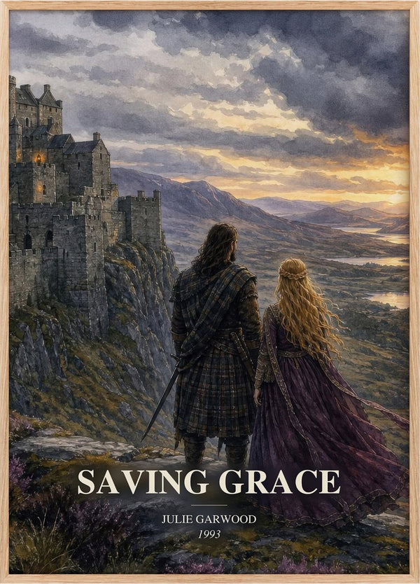 Saving Grace Book Watercolour Illustration by Julie Garwood