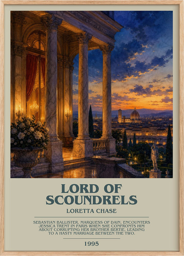 Lord of Scoundrels Bookish Wall Art by Loretta Chase
