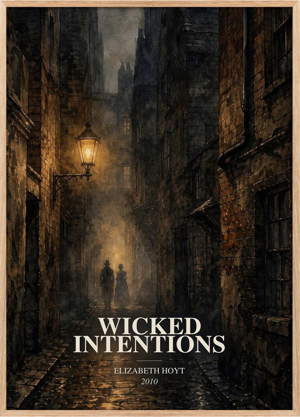 Wicked Intentions Book Watercolour Illustration by Elizabeth Hoyt