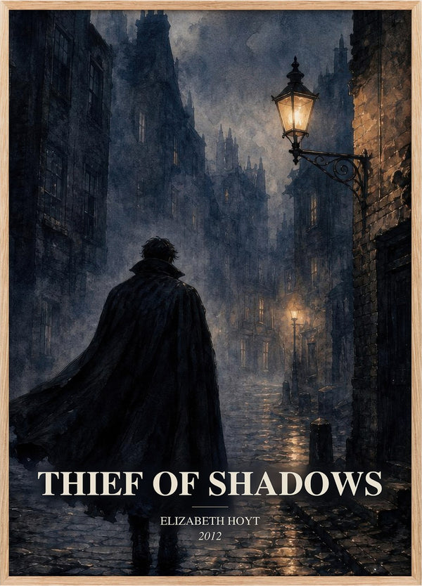 Thief of Shadows Book Watercolour Illustration by Elizabeth Hoyt