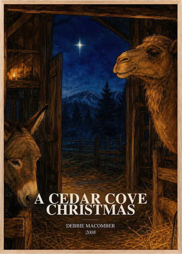 Cedar Cove Christmas Book Watercolour Illustration by Debbie Macomber
