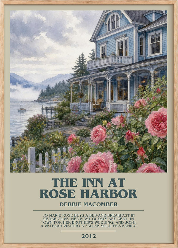 The Inn at Rose Harbor Bookish Wall Art by Debbie Macomber