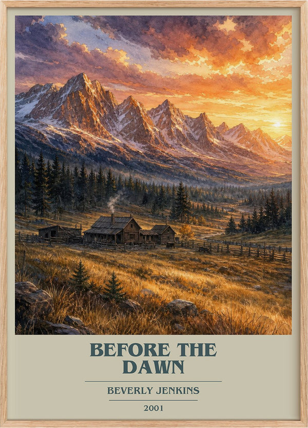 Before the Dawn Book Cover Poster by Beverly Jenkins