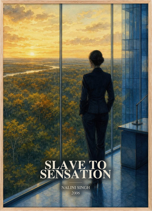 Slave to Sensation Book Watercolour Illustration by Nalini Singh
