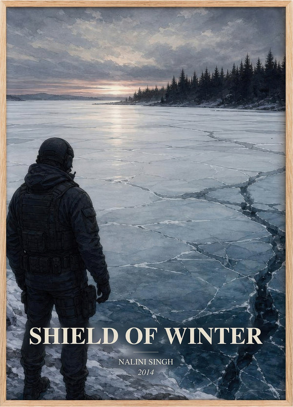 Shield of Winter Book Watercolour Illustration by Nalini Singh