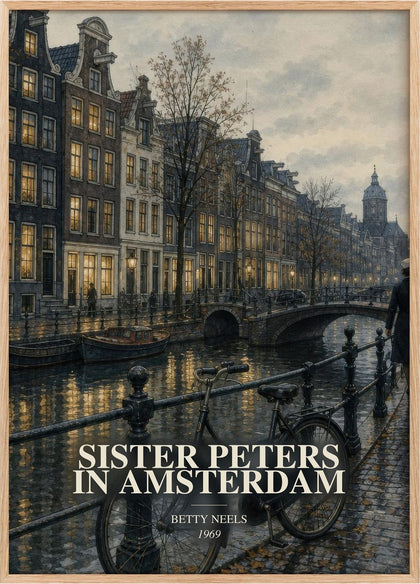 Sister Peters in Amsterdam Book Watercolour Illustration by B. Neels