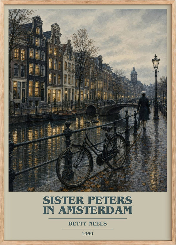 Sister Peters in Amsterdam Book Cover Poster by Betty Neels