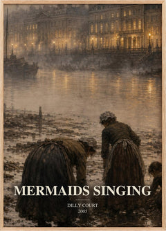 Mermaids Singing Book Watercolour Illustration by Dilly Court