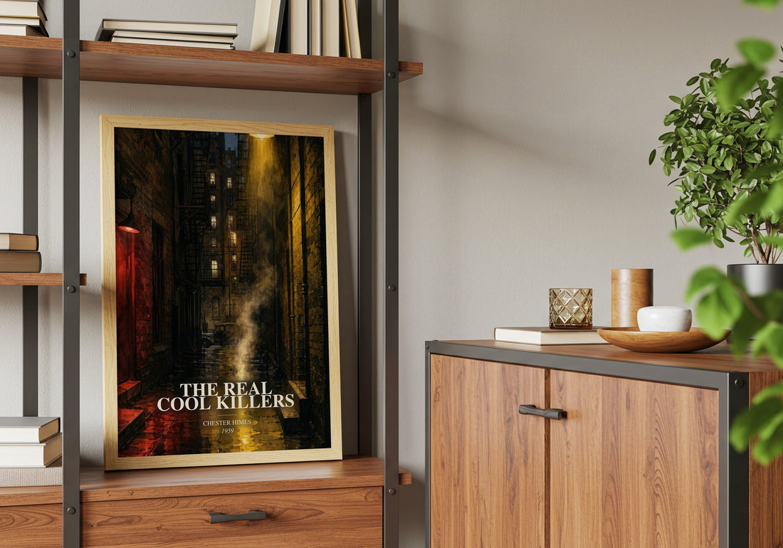 The Real Cool Killers book watercolour illustration paper finish options – matte satin gloss